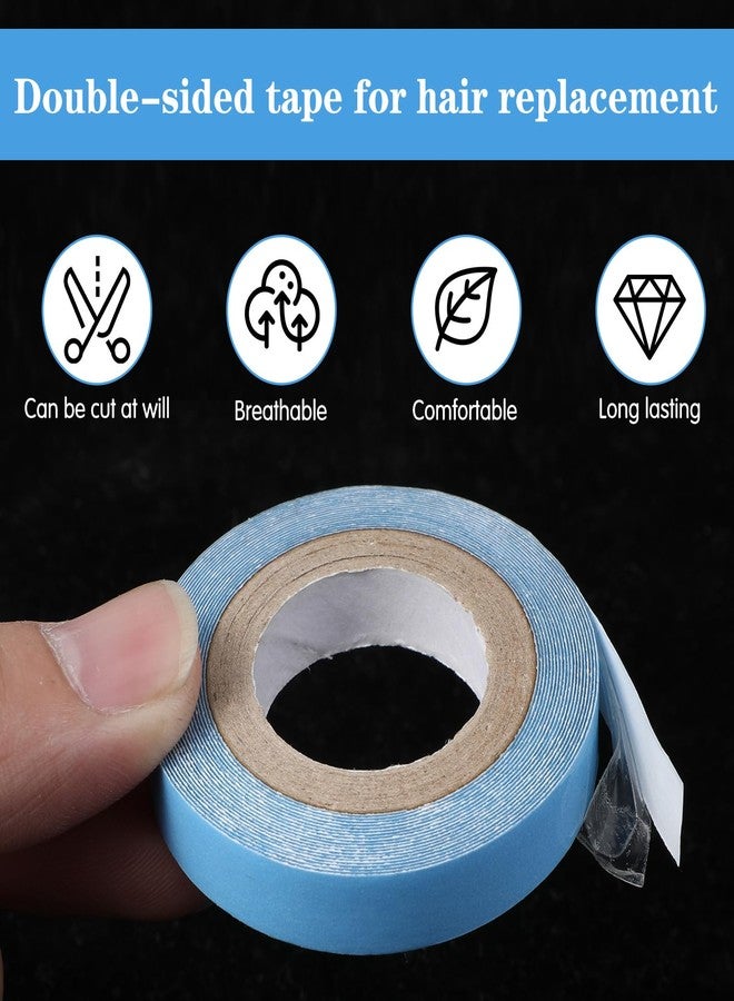 Quilax 2 Rolls Hair Extension Tape, 3yard Adhesive Replacement Tape for Hair Extensions, Wig Tapes Double Sided Ultra Hold, Beauty Tools Hairstyling Essentials for Women - Image 5